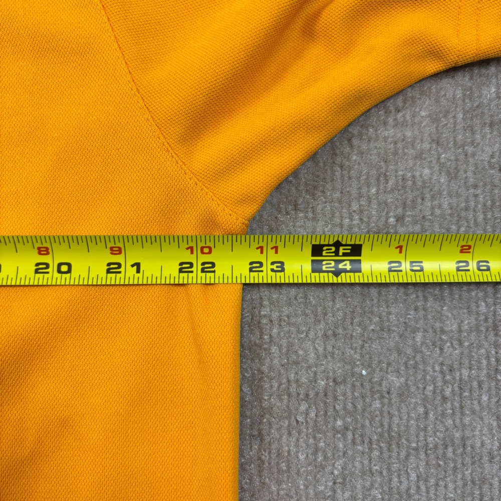 Lacoste Sport Solid Orange Performance Polo Men's Size XL/6 - Picture 6 of 7